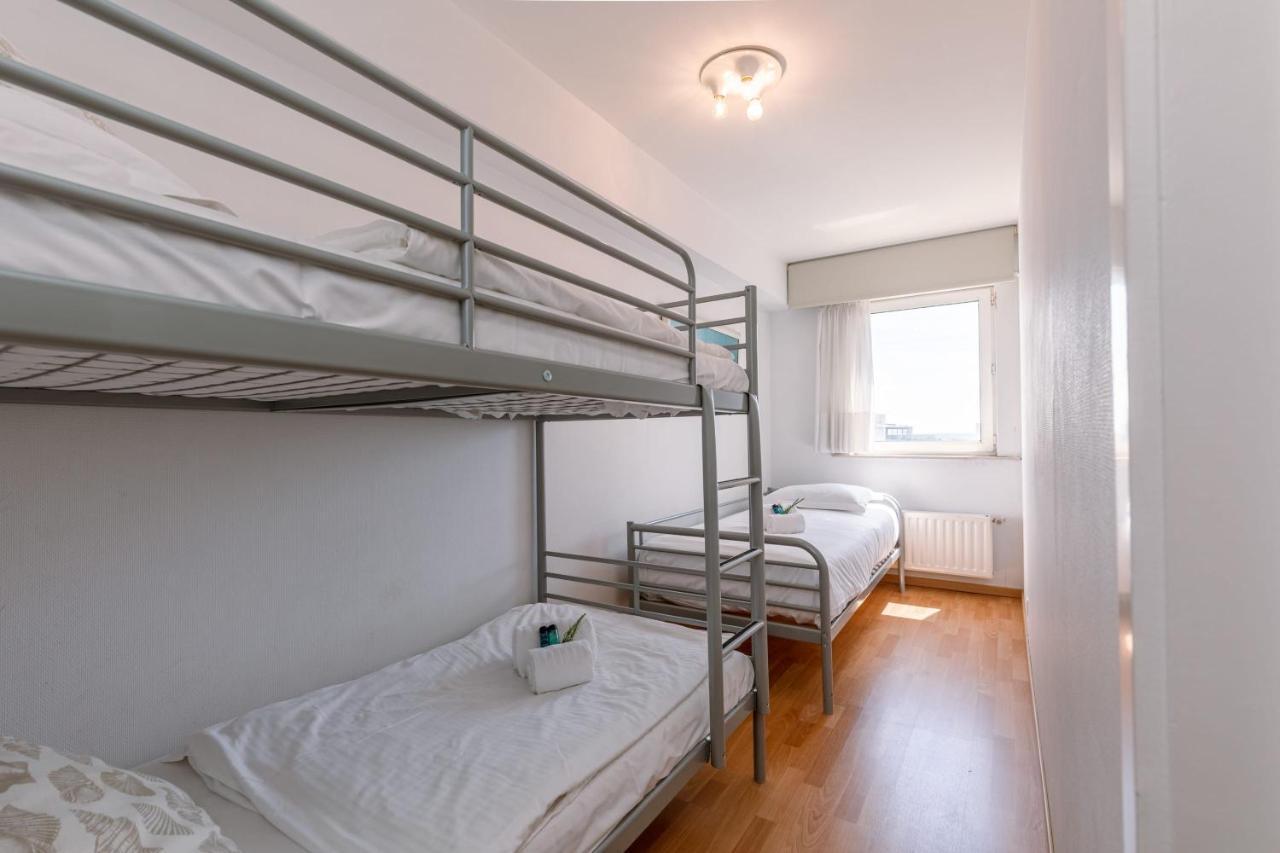 Stunning Seaview Apt On 7Th Floor At Beachfront Кнокке-Хейст Экстерьер фото