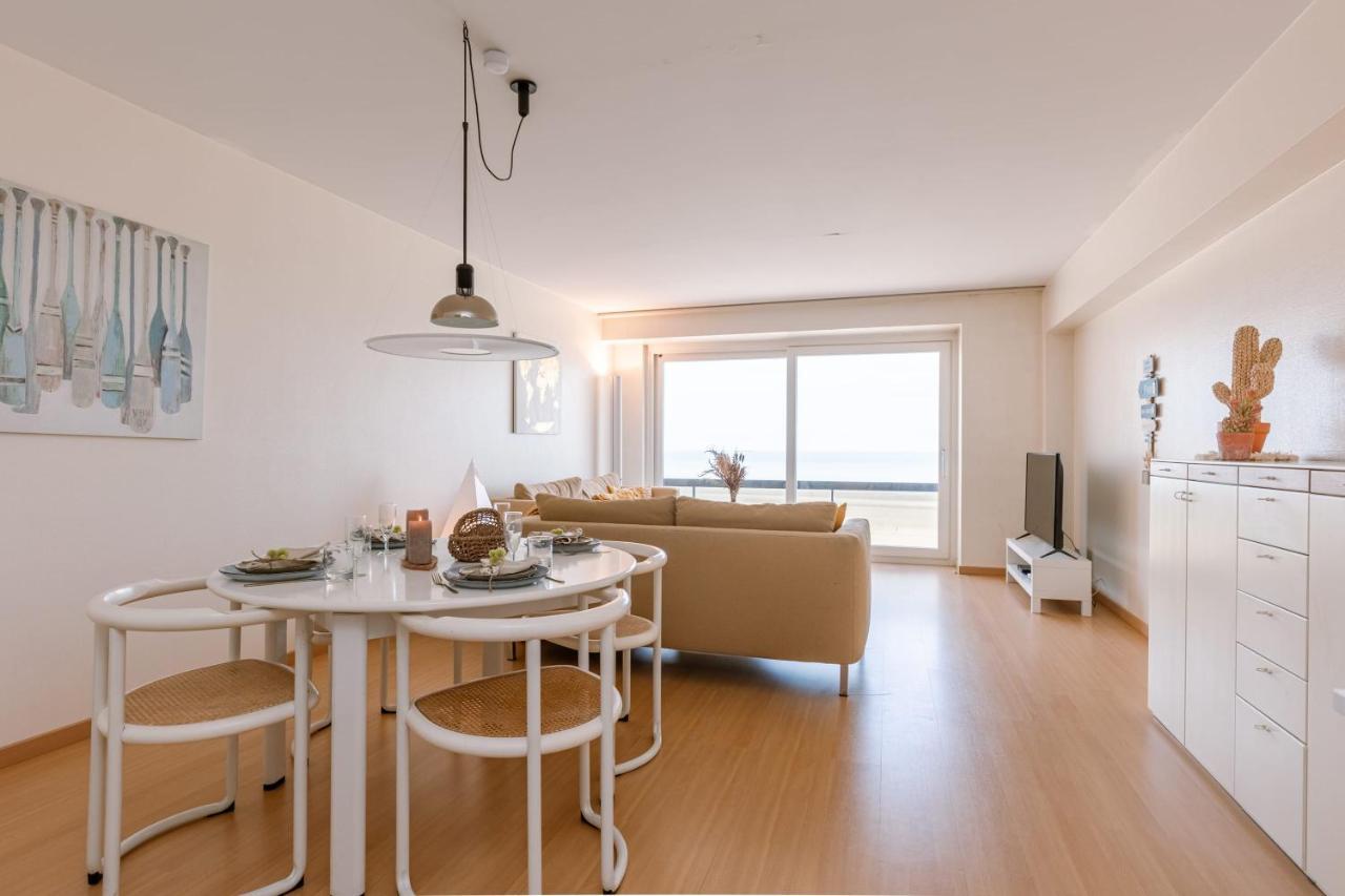 Stunning Seaview Apt On 7Th Floor At Beachfront Кнокке-Хейст Экстерьер фото