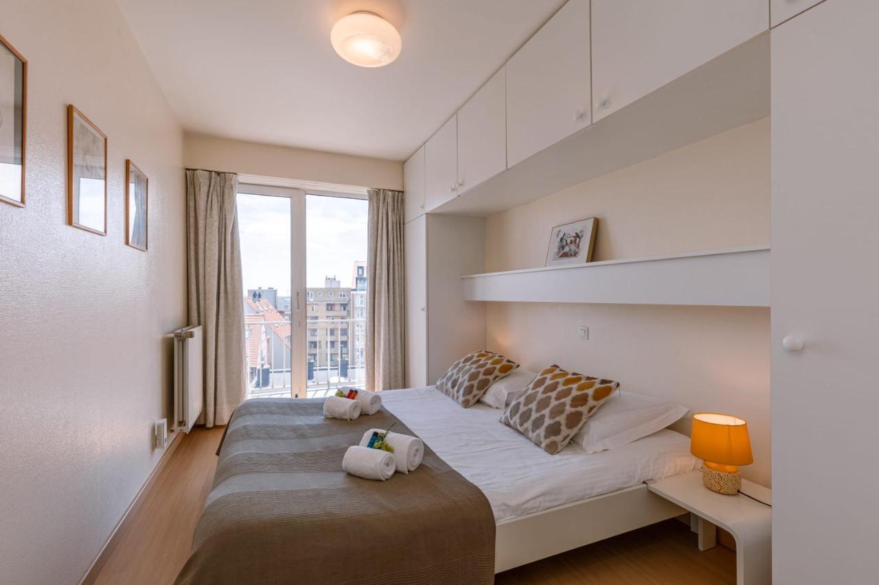 Stunning Seaview Apt On 7Th Floor At Beachfront Кнокке-Хейст Экстерьер фото